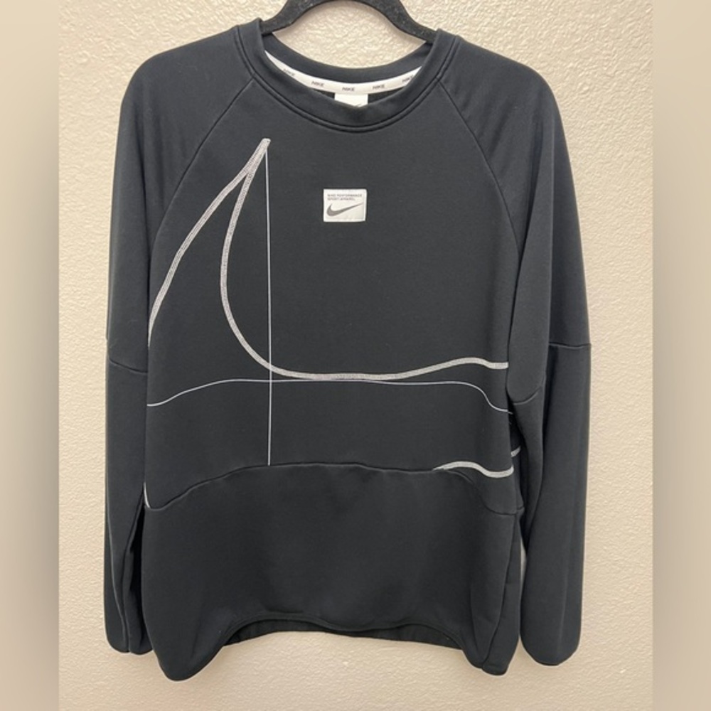 Nike Men's Black Crewneck Sweater
